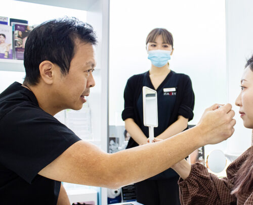 玻尿酸 填充剂 去除眼袋 新加坡